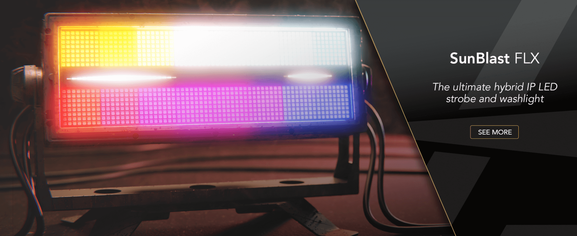 SunBlast FLX stroboskop lampa efektowa naświetlacz